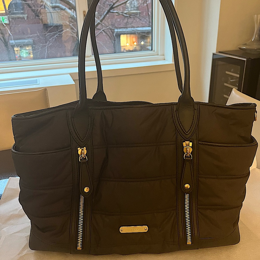 Burberry Quilted Diaper Tote Bag